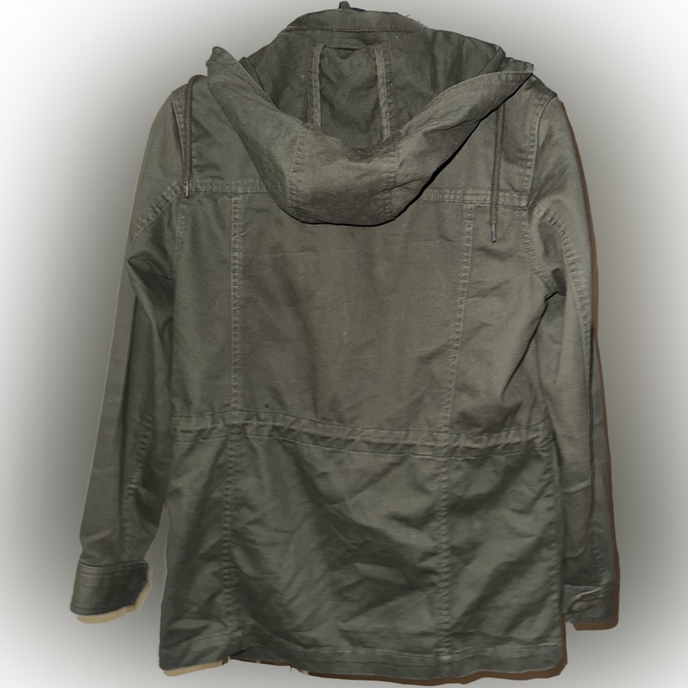 Forever 21 Olive Jacket Size S - Picture 4 of 14